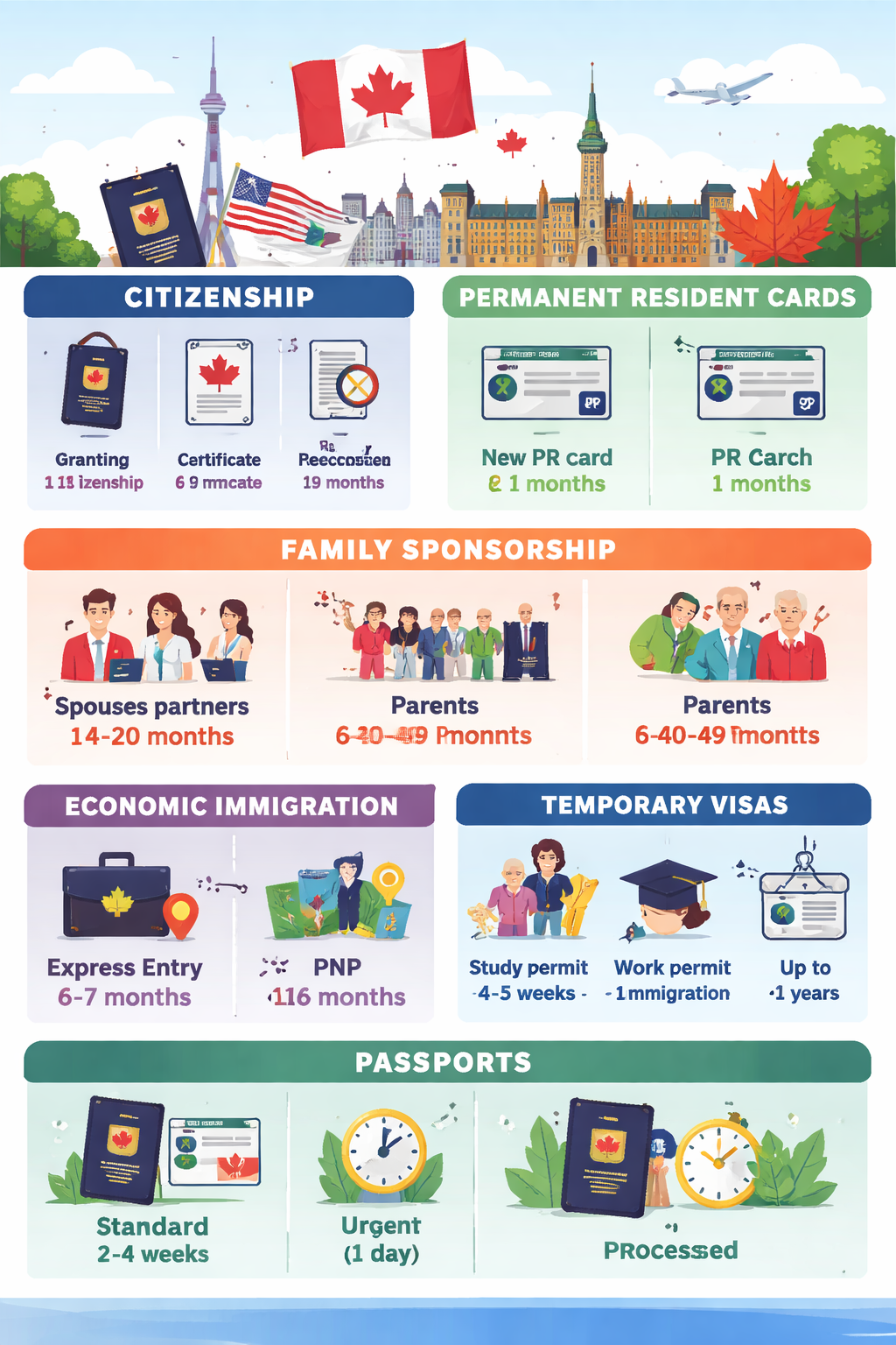 Canada Immigration Update: New IRCC Processing Times December 2025, Comprehensive Guide
