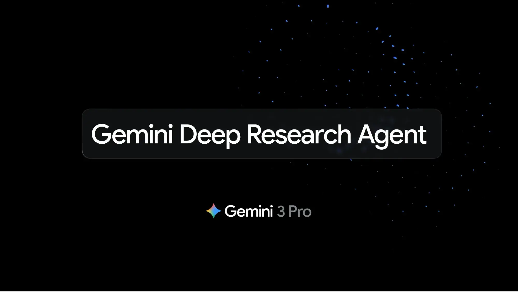 Google Launches Gemini Deep Research Agent