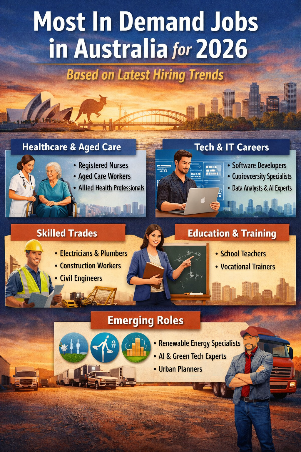 Most In Demand Jobs in Australia for 2026 Based on Latest Hiring Trends