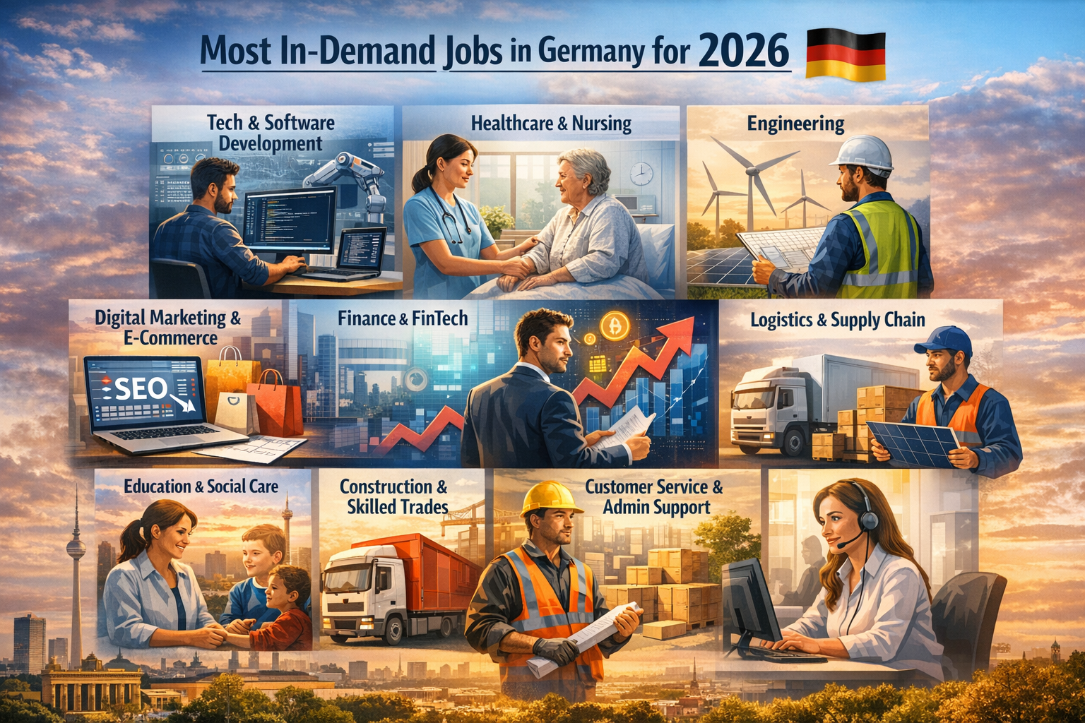 Most In Demand Jobs in Germany for 2026 Based on Latest Hiring Trends