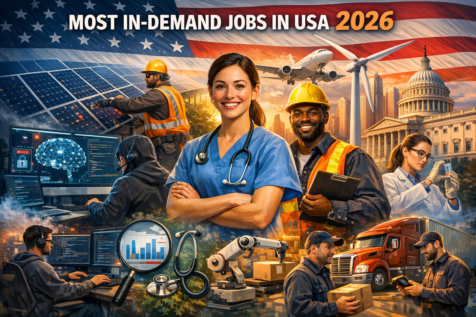 Most In-Demand Jobs in USA for 2026 Based on Latest Hiring Trends