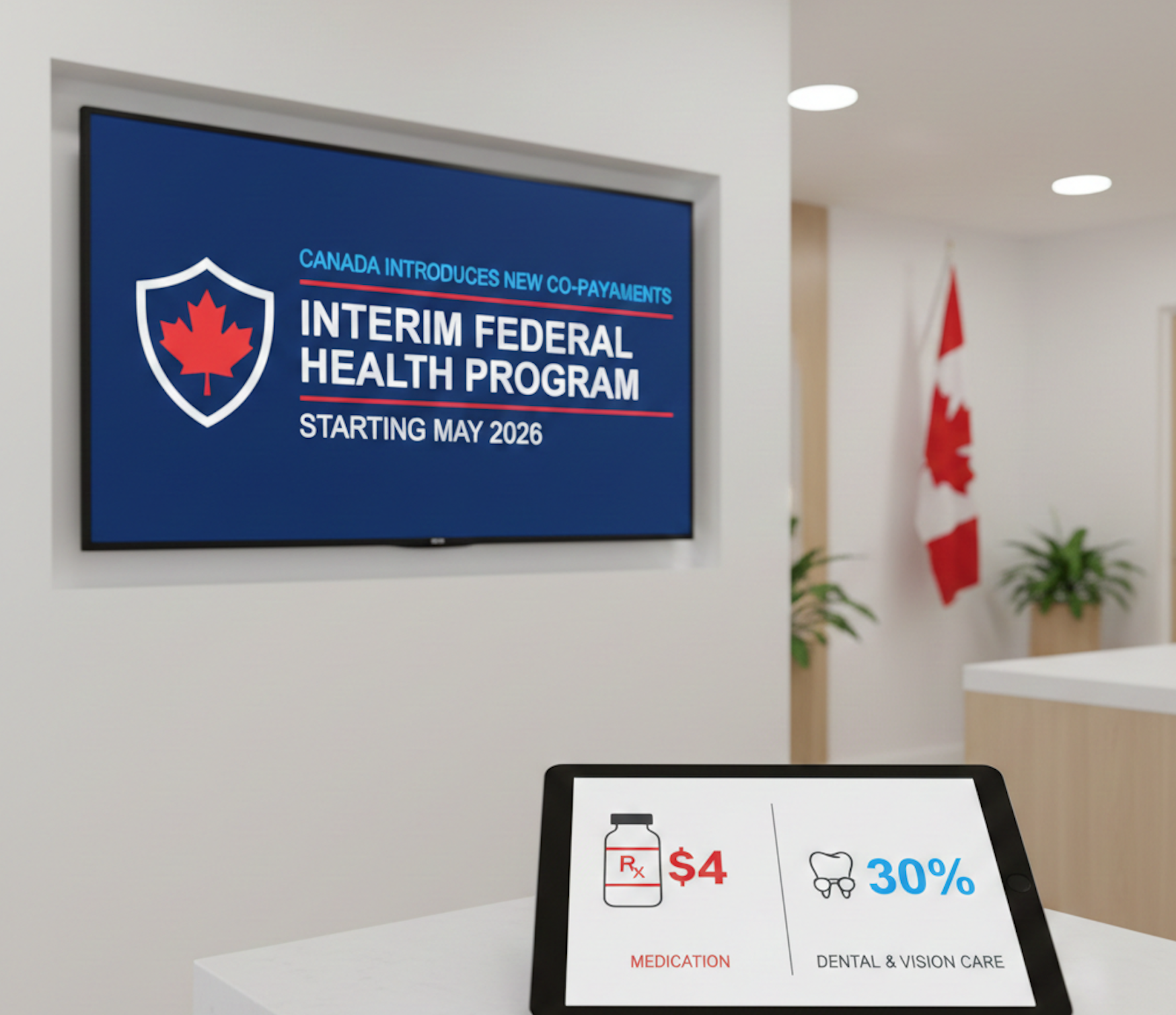 Canada Introduces New Co-Payments Under Interim Federal Health Program Starting May 2026