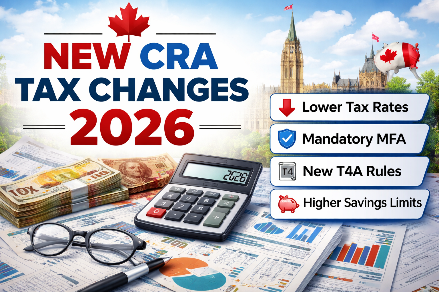 New CRA Tax Changes in 2026: Everything Canadians Need to Know