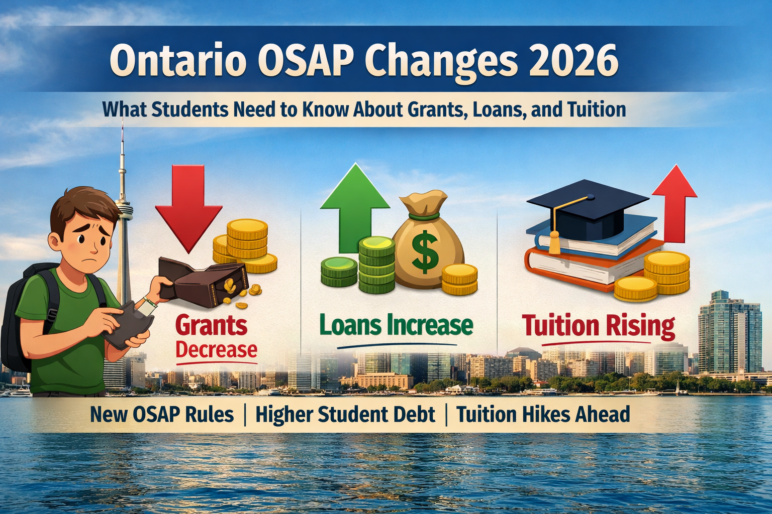 New Ontario OSAP Rules Explained: Major Changes Coming in 2026 to 2027