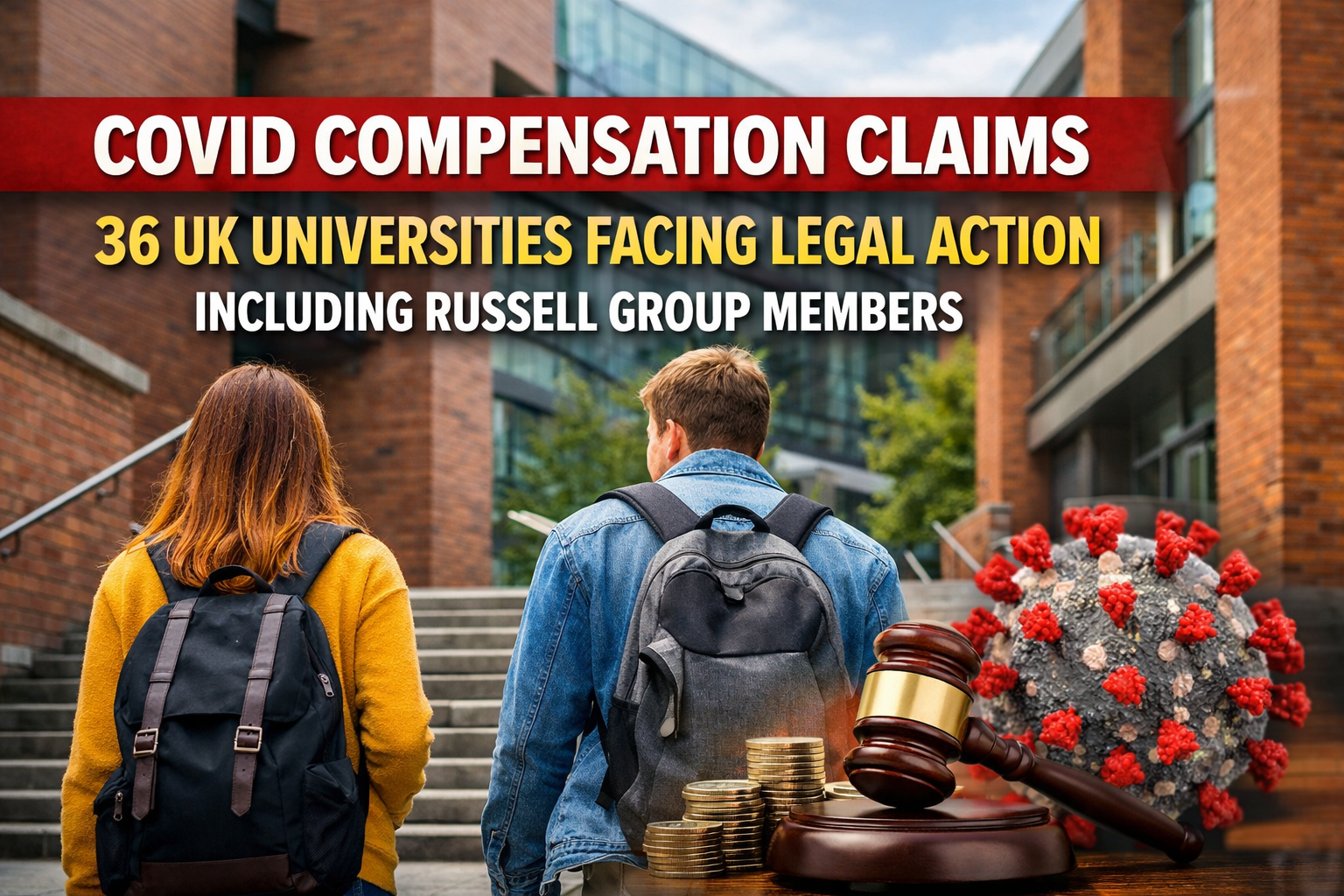 Students Seek Tuition Refunds From 36 UK Universities After Pandemic Disruption