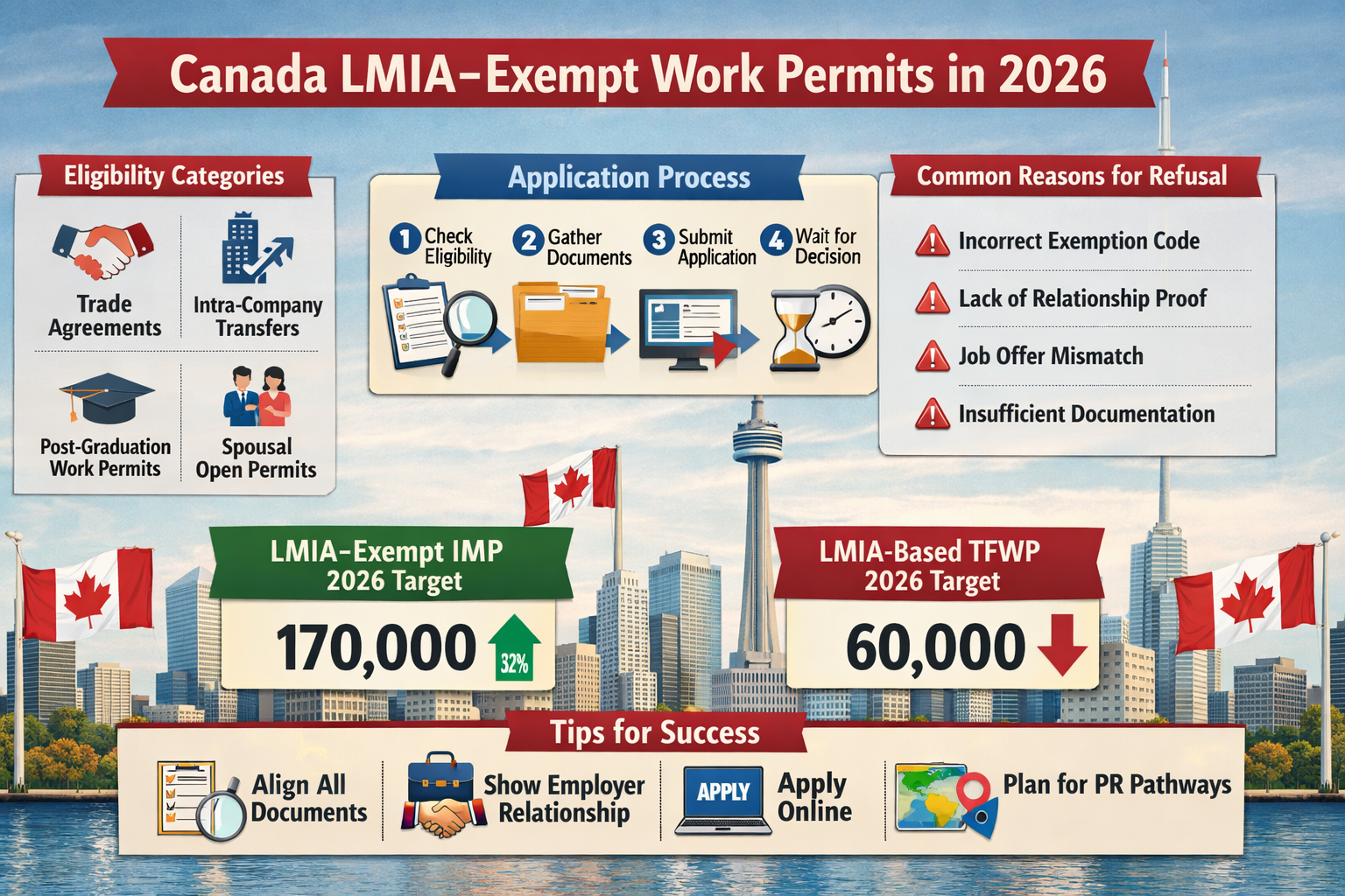 Canada LMIA-Exempt Work Permit Changes in 2026: Complete Guide for Foreign Workers