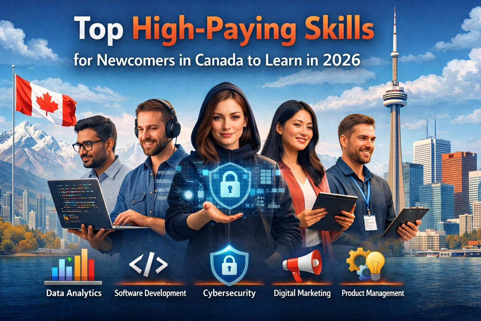 Top High-Paying Skills for Newcomers in Canada to Learn in 2026