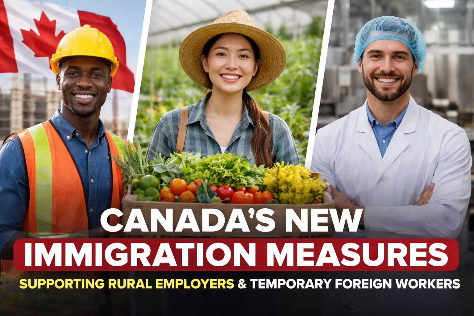 Canada Introduces New Measures to Help Rural Employers Hire and Retain Temporary Foreign Workers