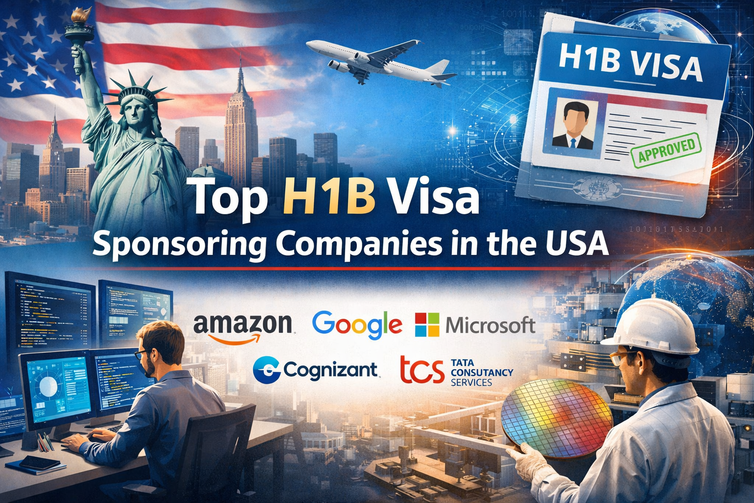 Top H1B Visa Sponsoring Companies in the USA: 2026 Guide for International Professionals