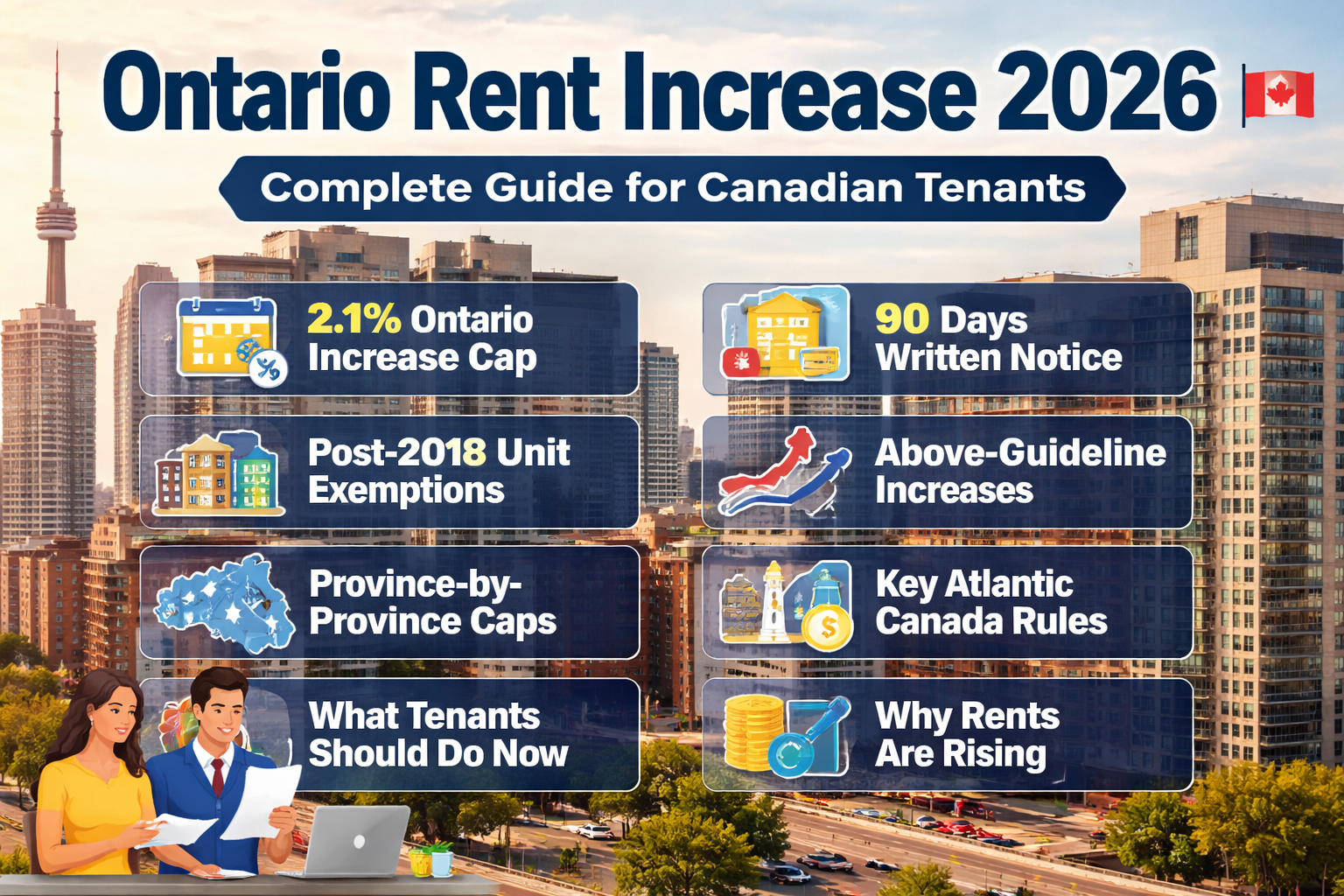Ontario Rent Increase 2026: Complete Guide for Tenants Across Canada