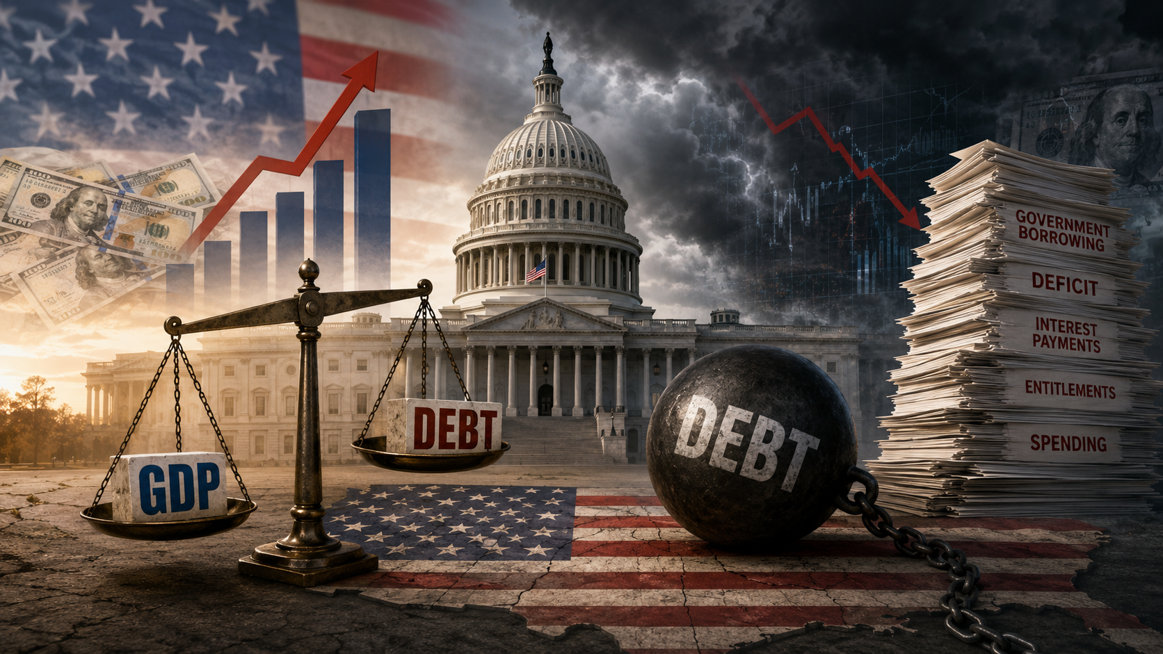 Is America Running Out of Money? Why U.S. Borrowing Now Exceeds GDP