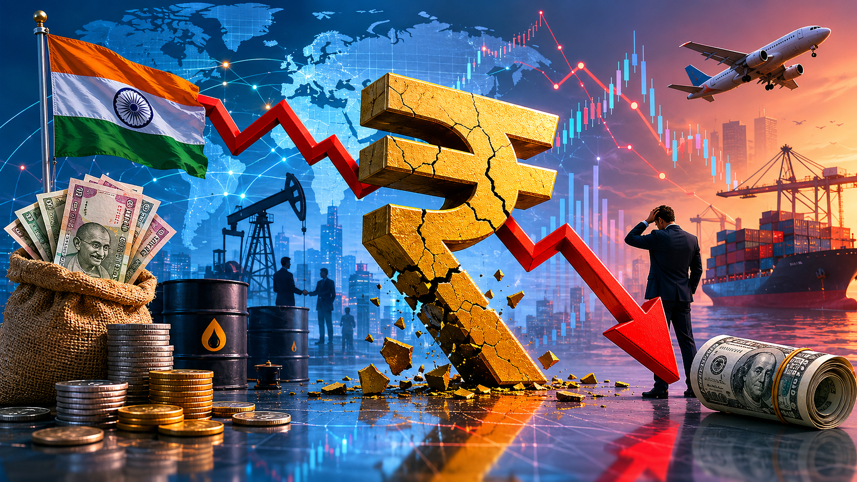 Why the Indian Rupee Is Falling: Causes, Impact, and What It Means for You
